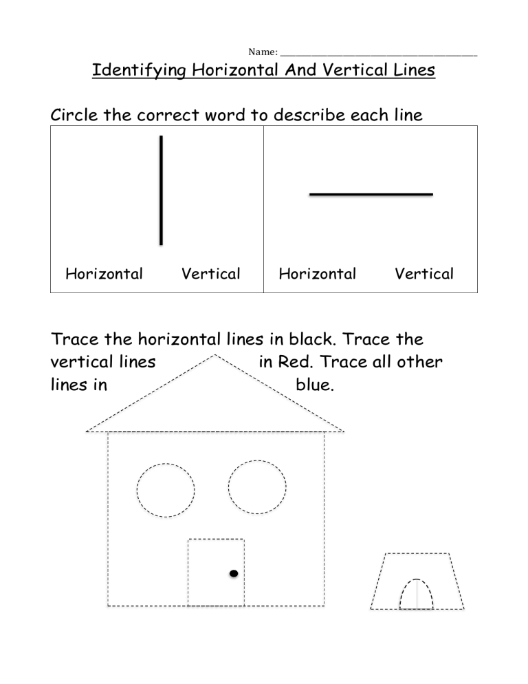 90 Printable Types Of Lines Worksheet 51