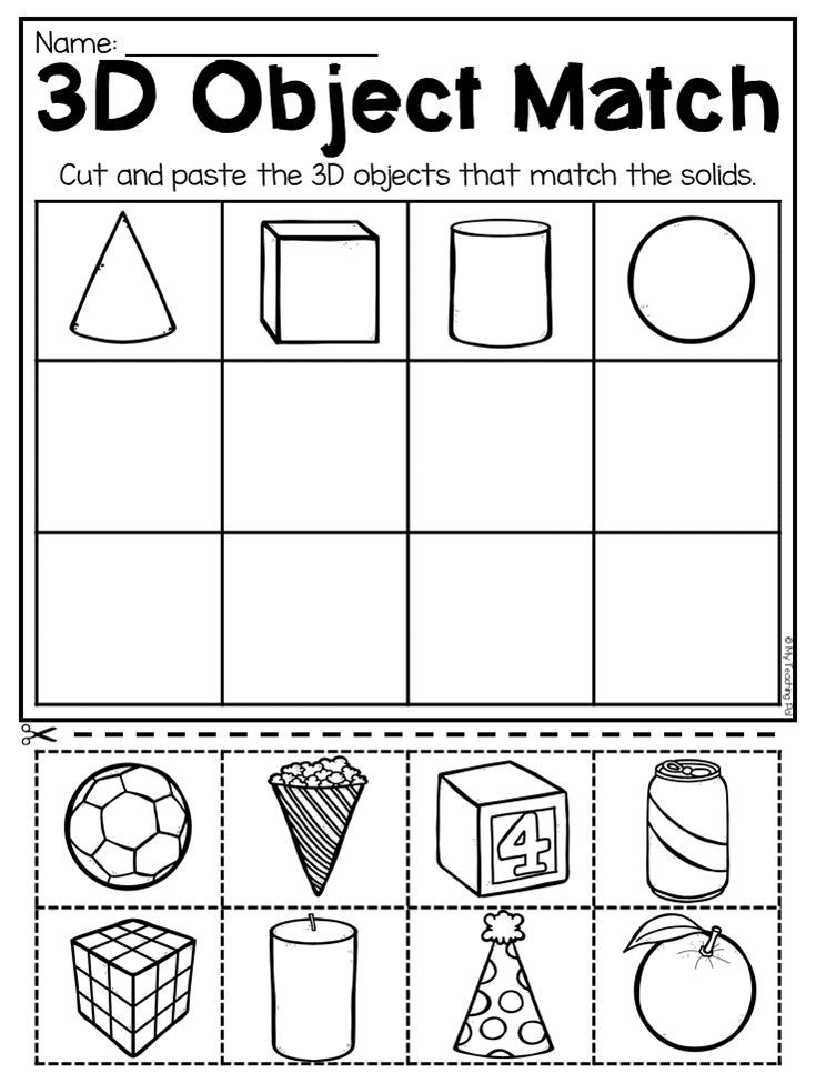 Get 85 3D Shapes Worksheets Pdf Ideas 33