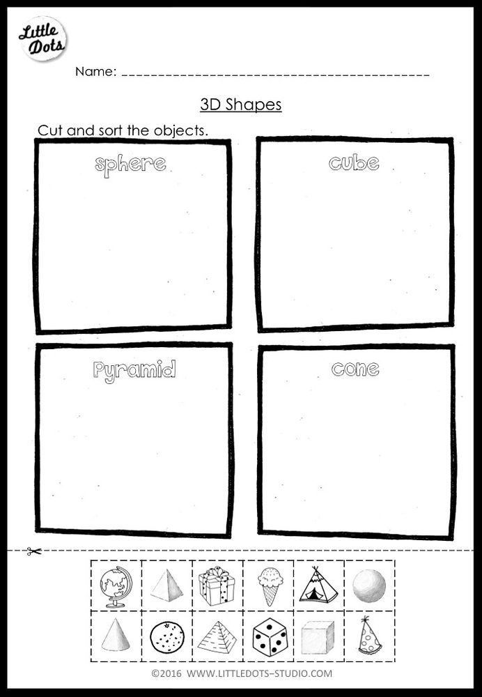 Get 85 3D Shapes Worksheets Pdf Ideas 60