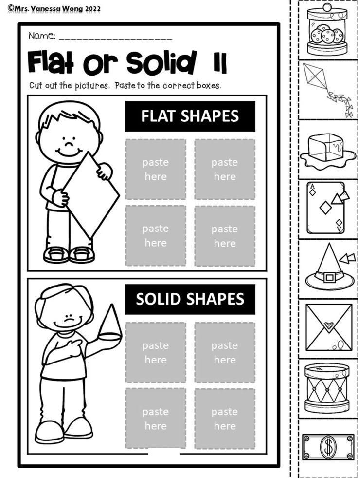 Get 85 3D Shapes Worksheets Pdf Ideas 66