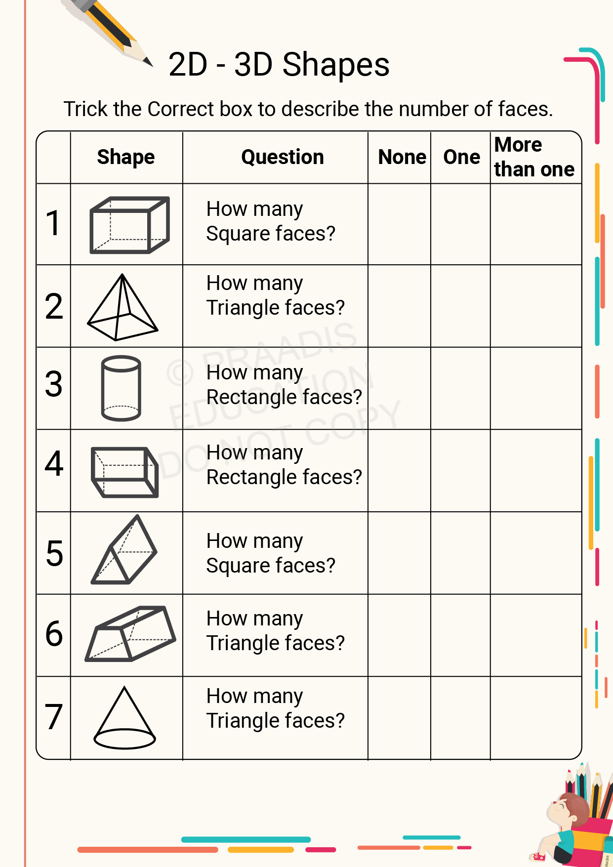 Get 85 3D Shapes Worksheets Pdf Ideas 73