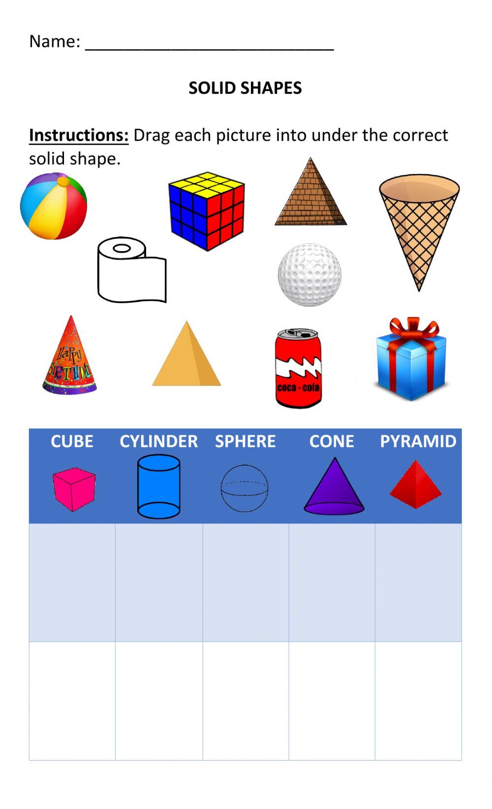 Get 85 3D Shapes Worksheets Pdf Ideas 79