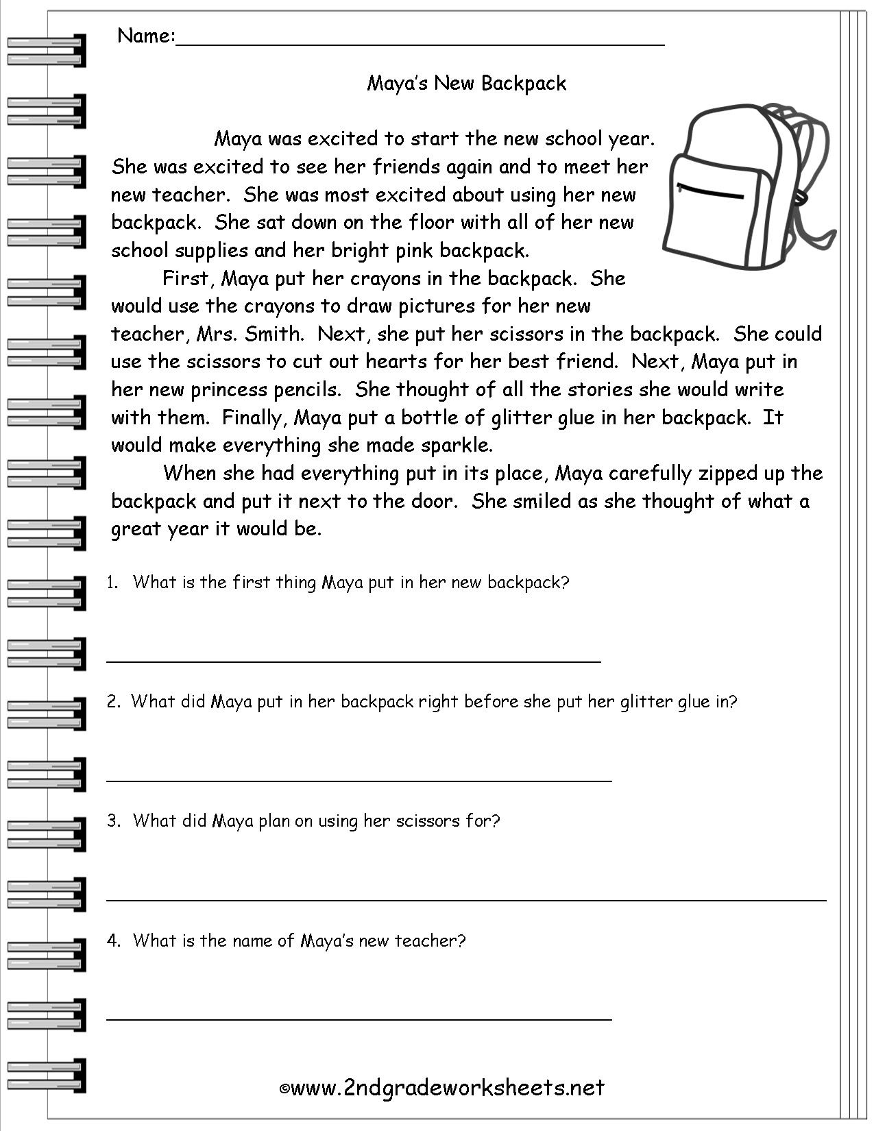 Get 85 Grade 1 Reading Worksheets Ideas 54