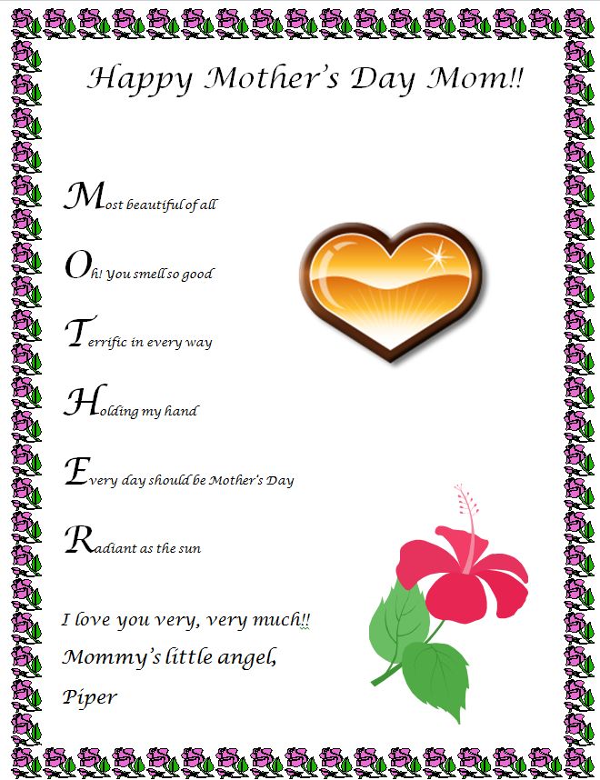 Get 85 Mothers Day Letter Worksheet 10