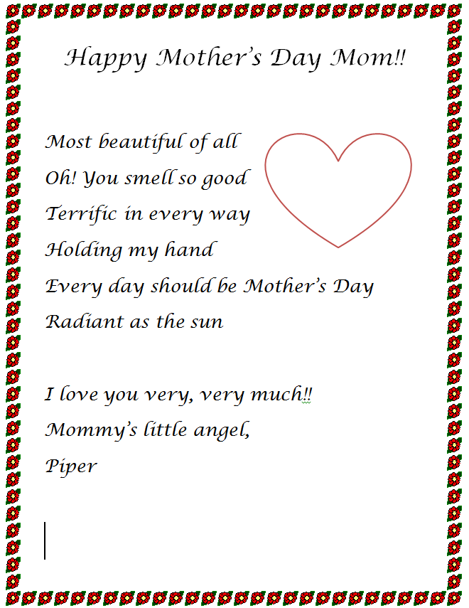 Get 85 Mothers Day Letter Worksheet 17