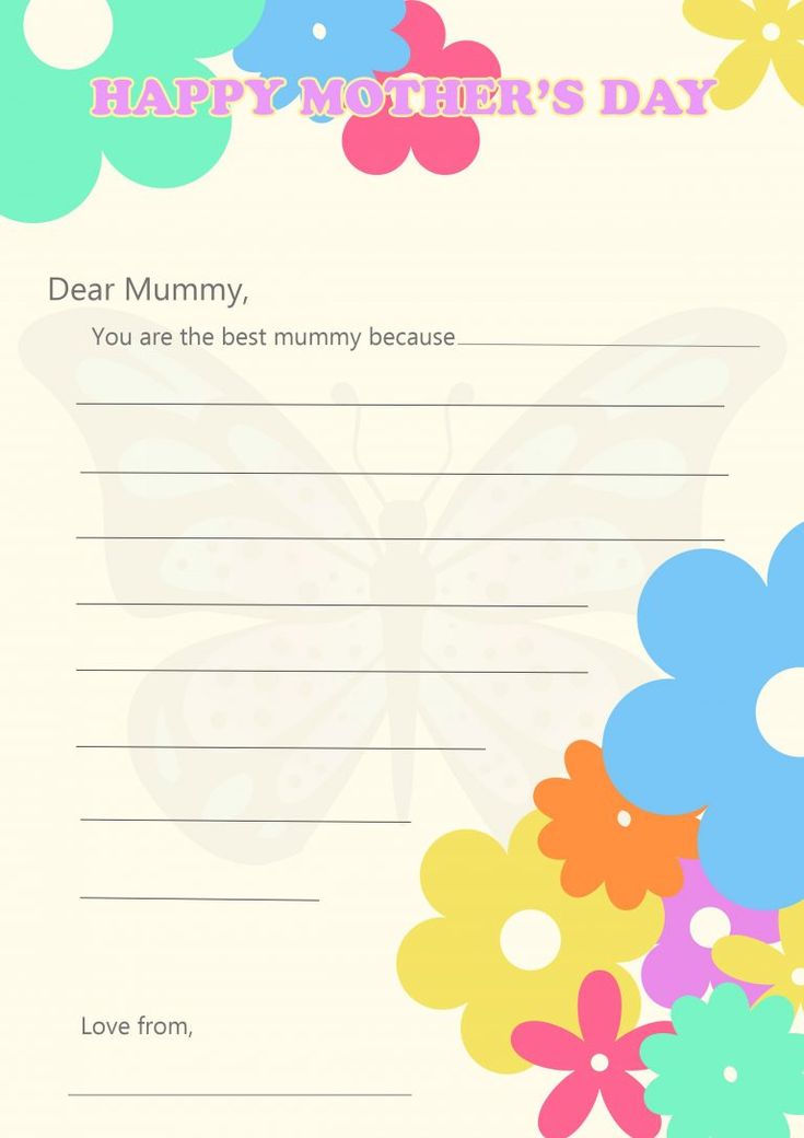 Get 85 Mothers Day Letter Worksheet 27