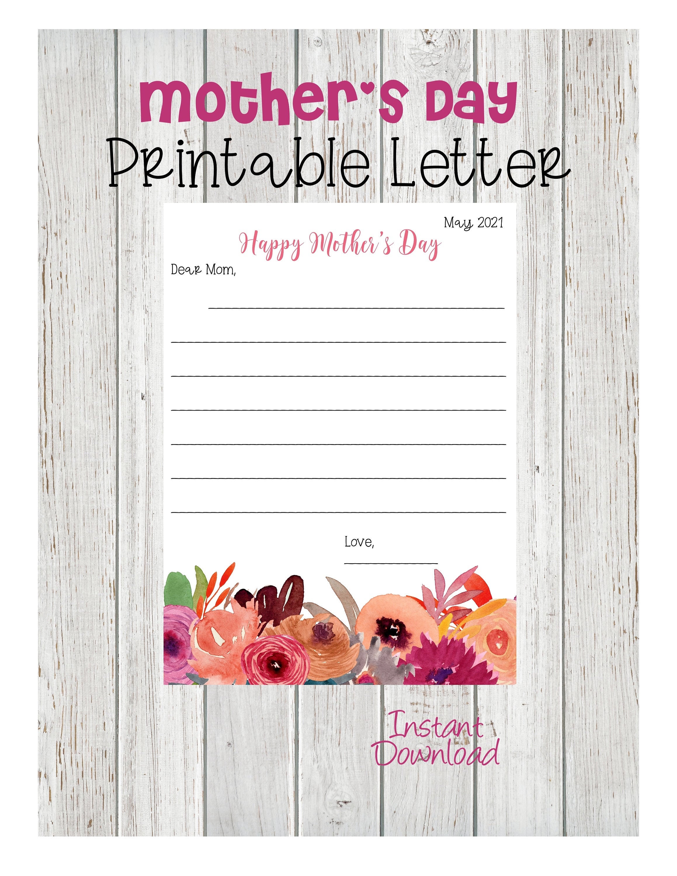 Get 85 Mothers Day Letter Worksheet 29