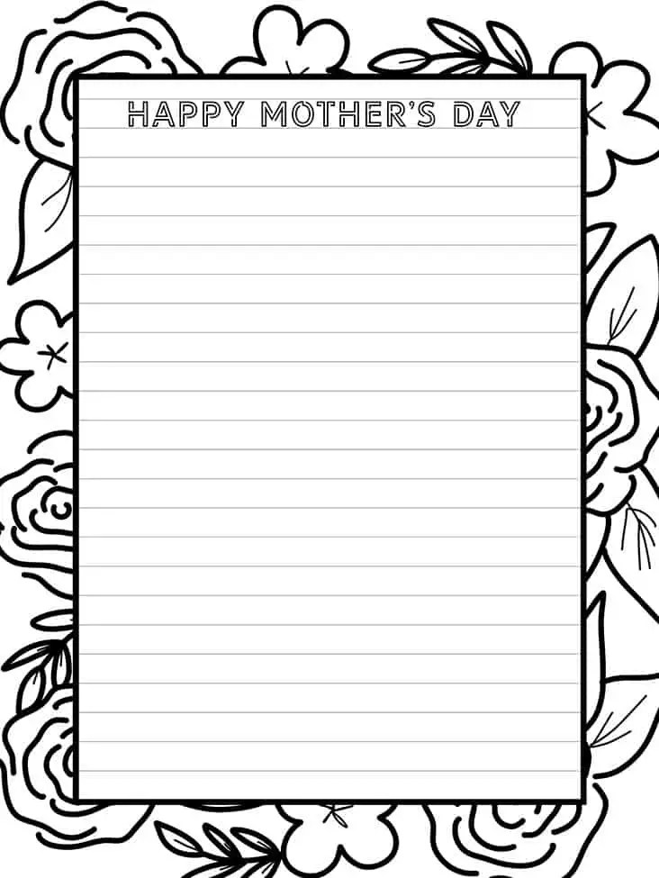 Get 85 Mothers Day Letter Worksheet 33