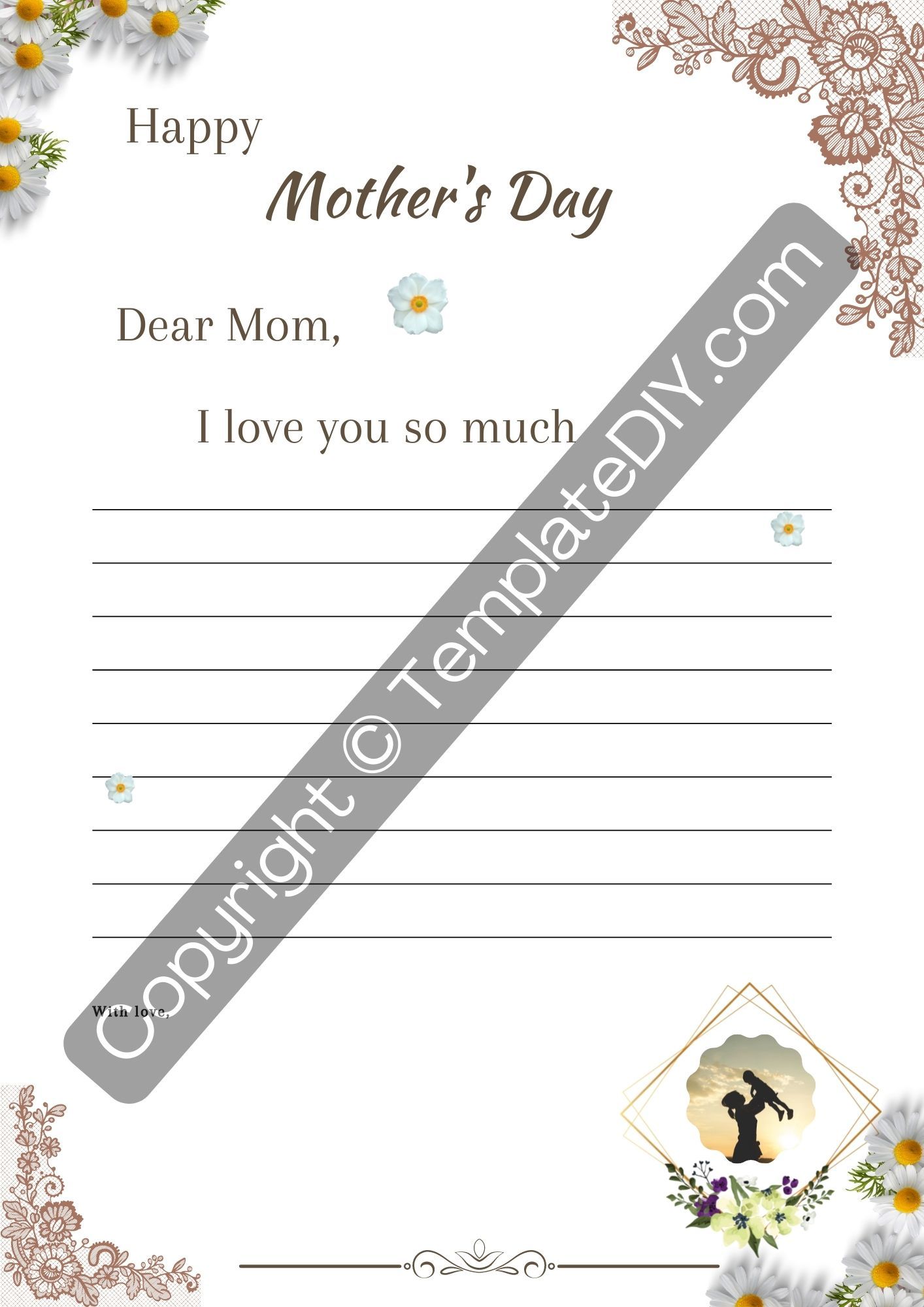 Get 85 Mothers Day Letter Worksheet 34