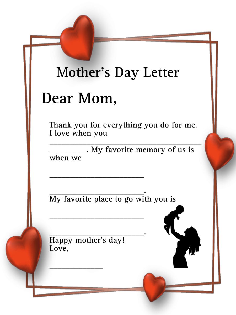 Get 85 Mothers Day Letter Worksheet 49