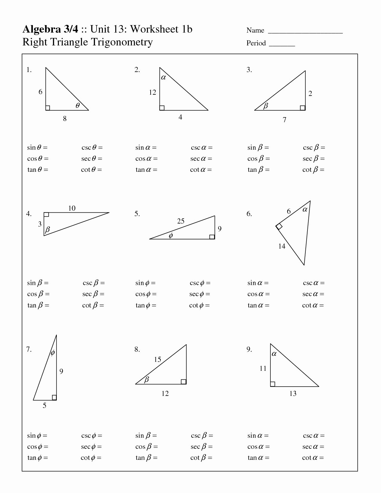 Get 85 Special Rights Triangles Worksheet Ideas 21