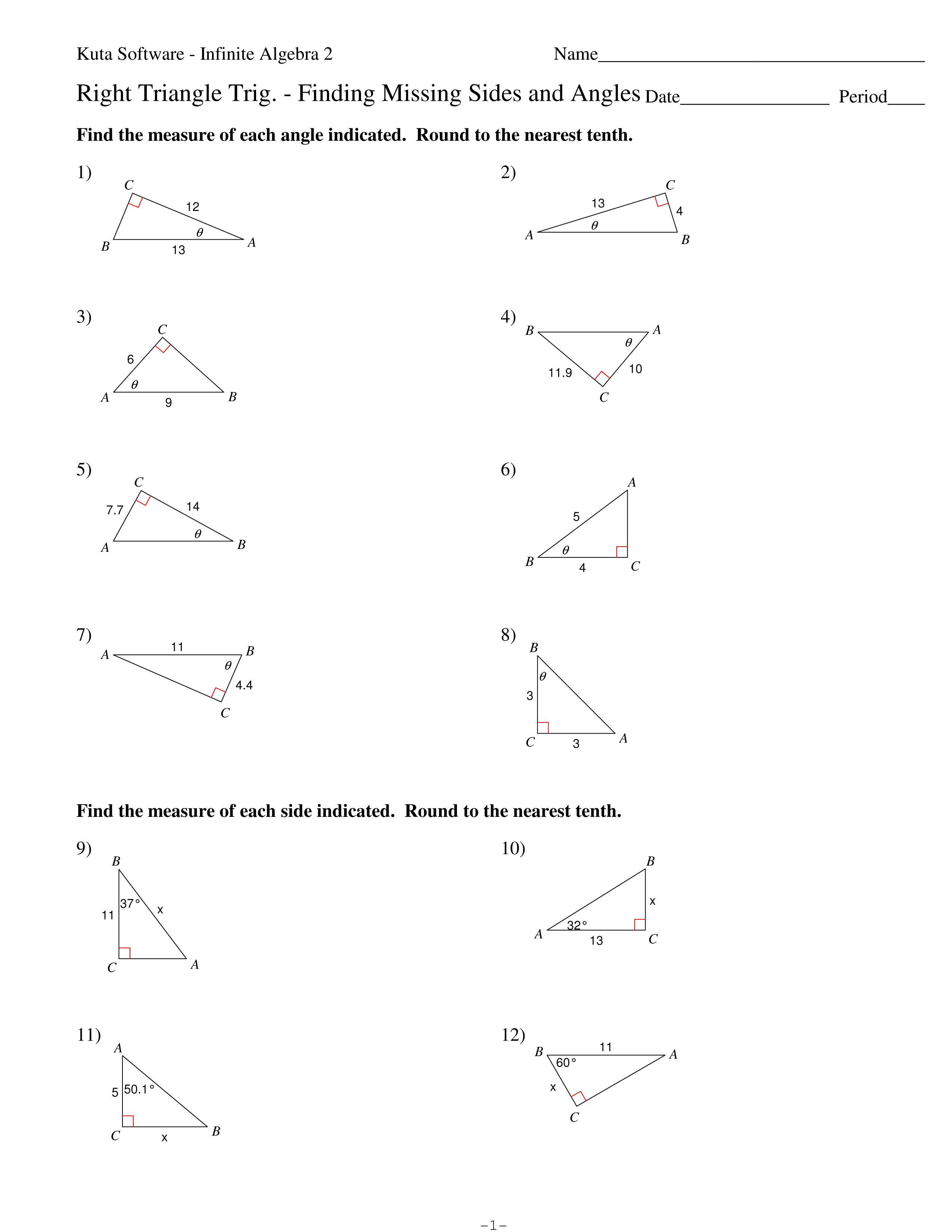 Get 85 Special Rights Triangles Worksheet Ideas 5