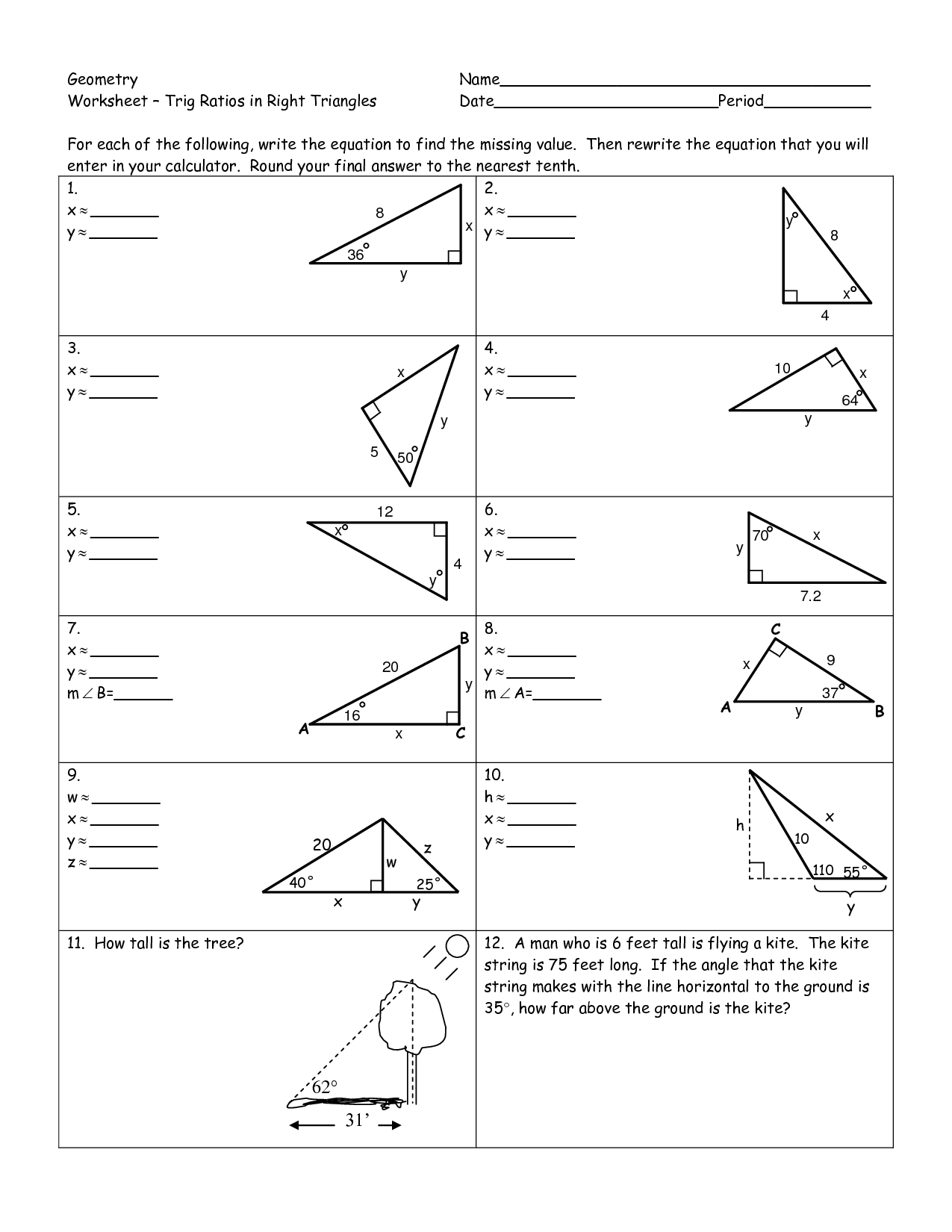 Get 85 Special Rights Triangles Worksheet Ideas 68