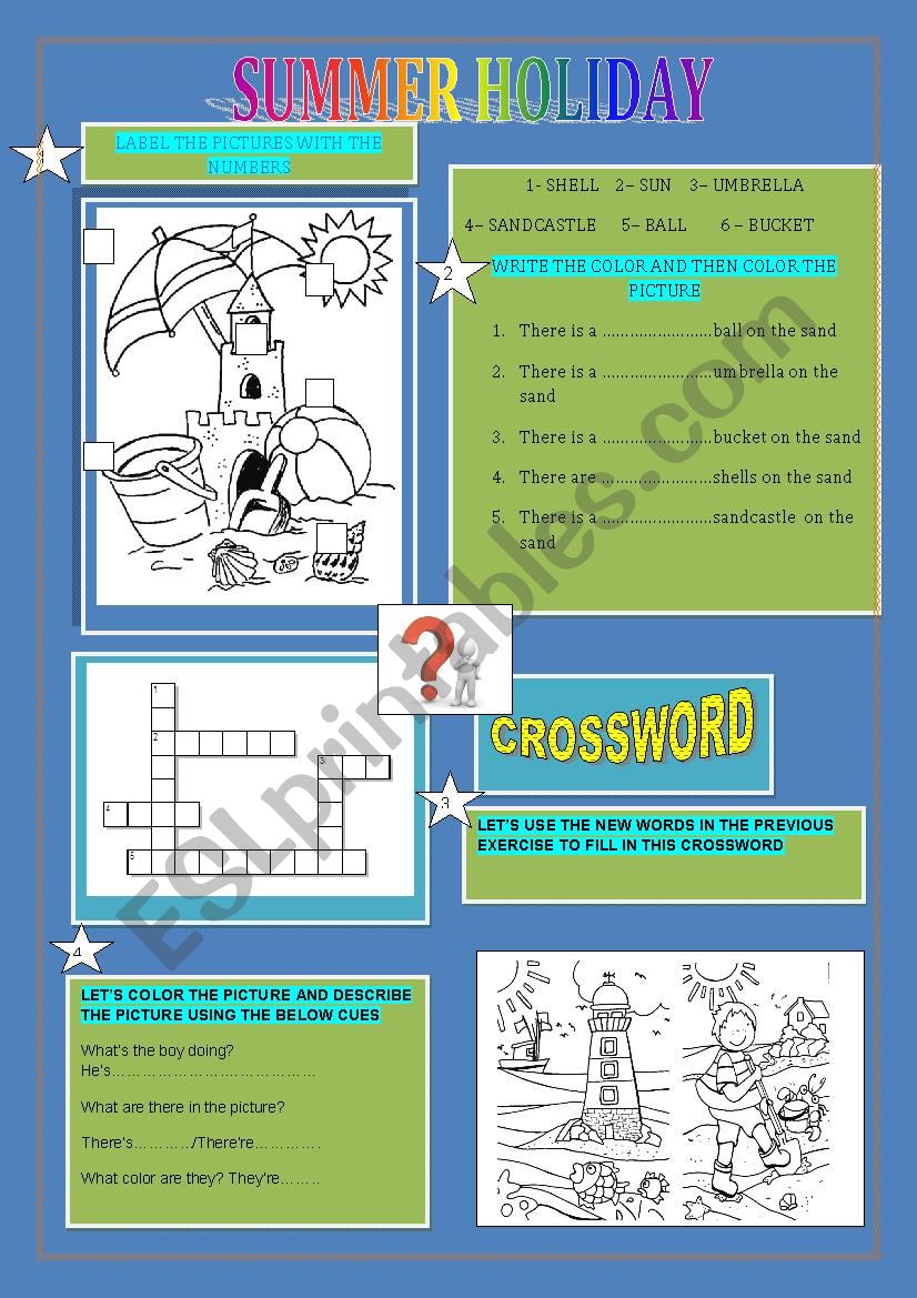 Get 85 Summer Holiday Worksheet 10