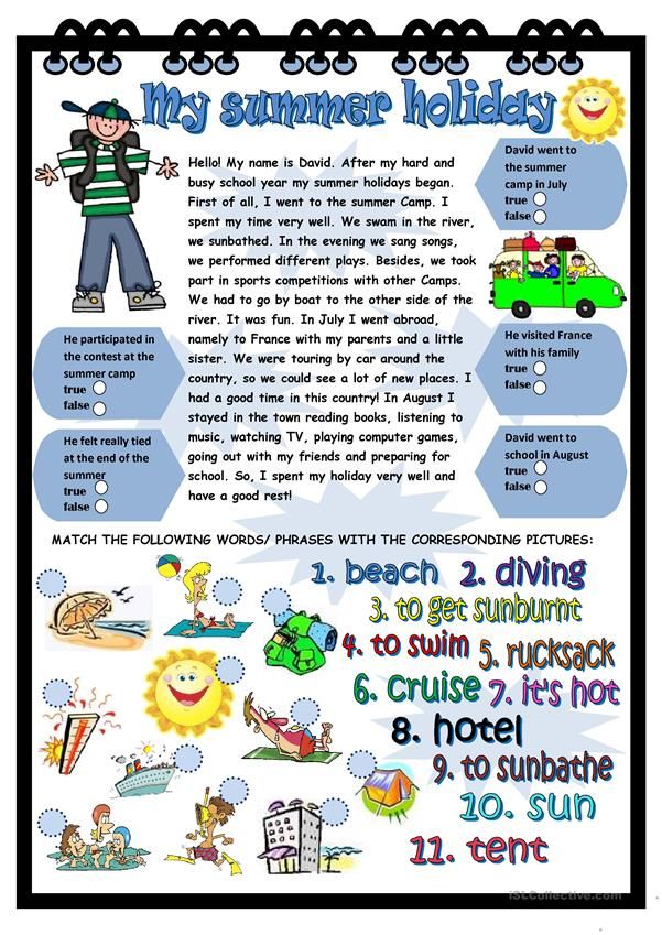 Get 85 Summer Holiday Worksheet 5