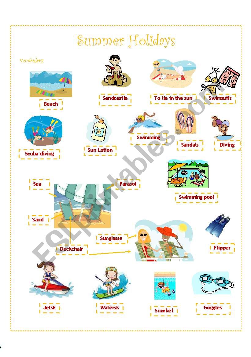 Get 85 Summer Holiday Worksheet 6