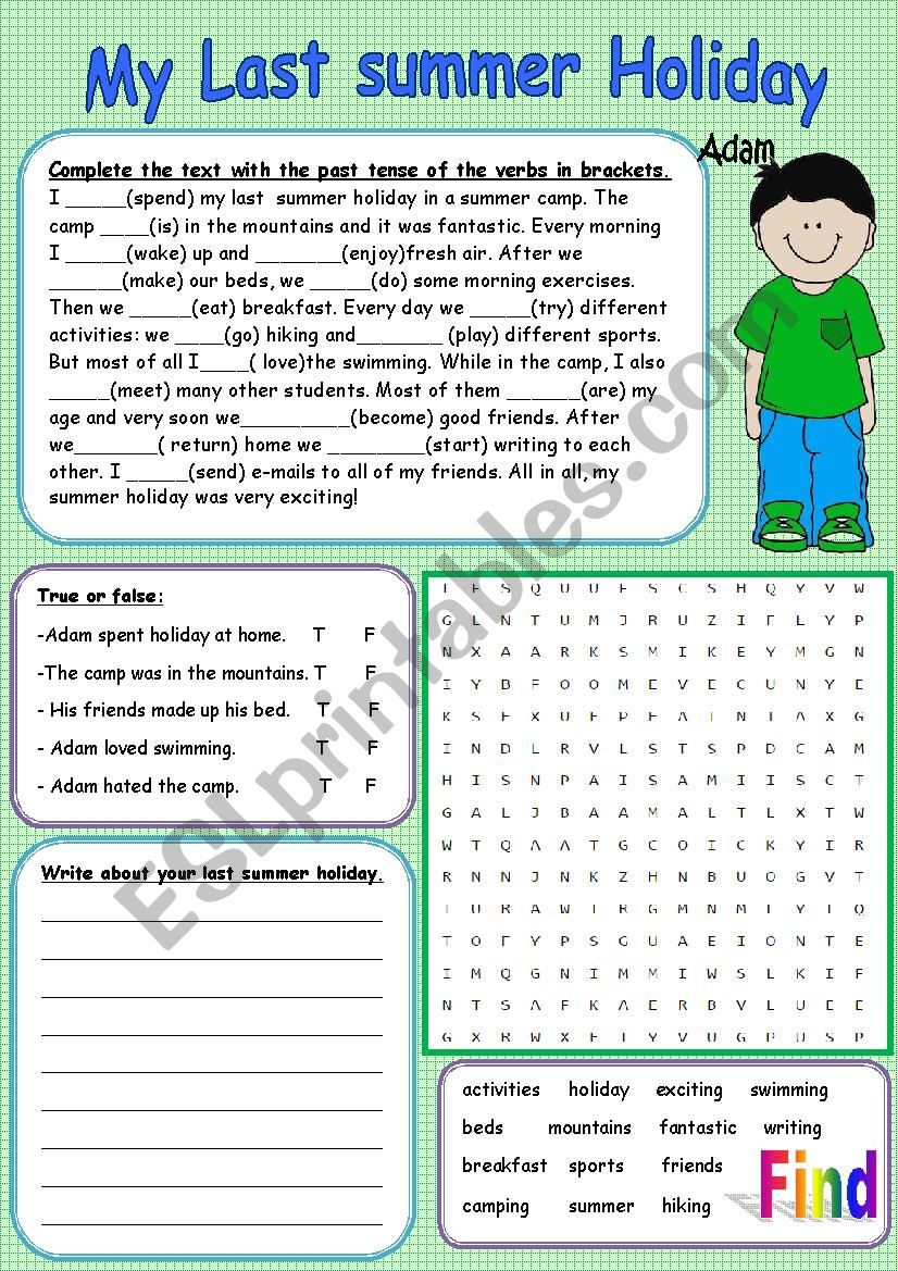 Get 85 Summer Holiday Worksheet 66