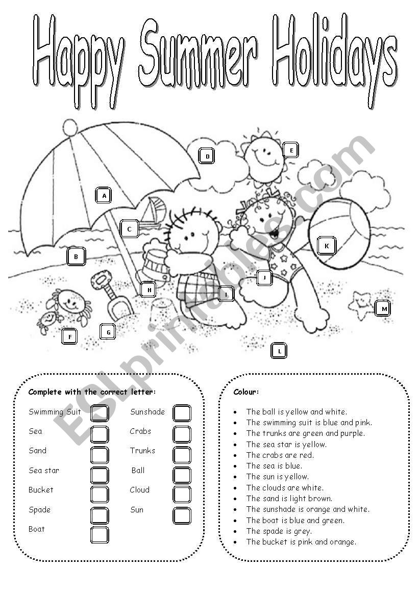 Get 85 Summer Holiday Worksheet 69