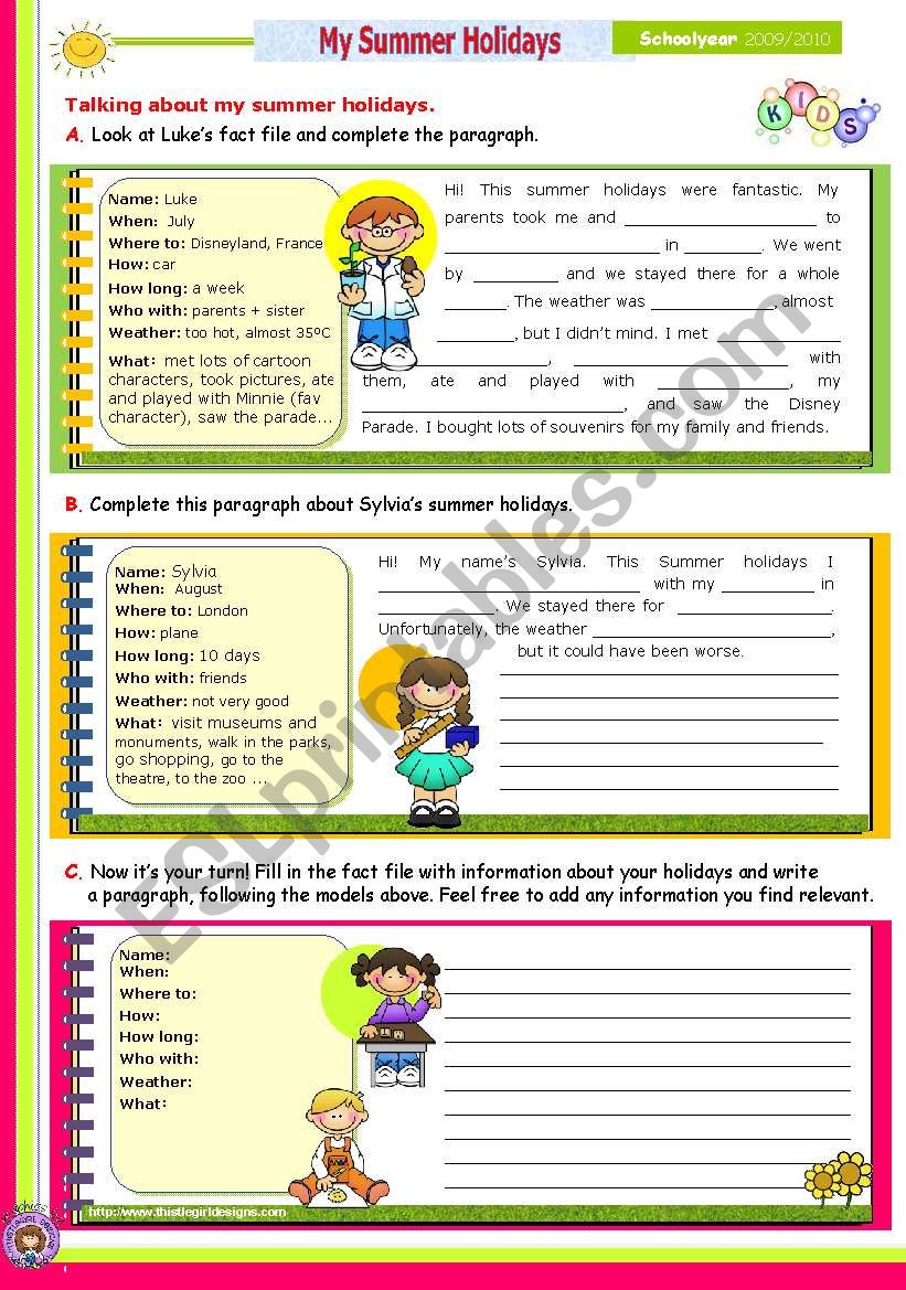 Get 85 Summer Holiday Worksheet 83