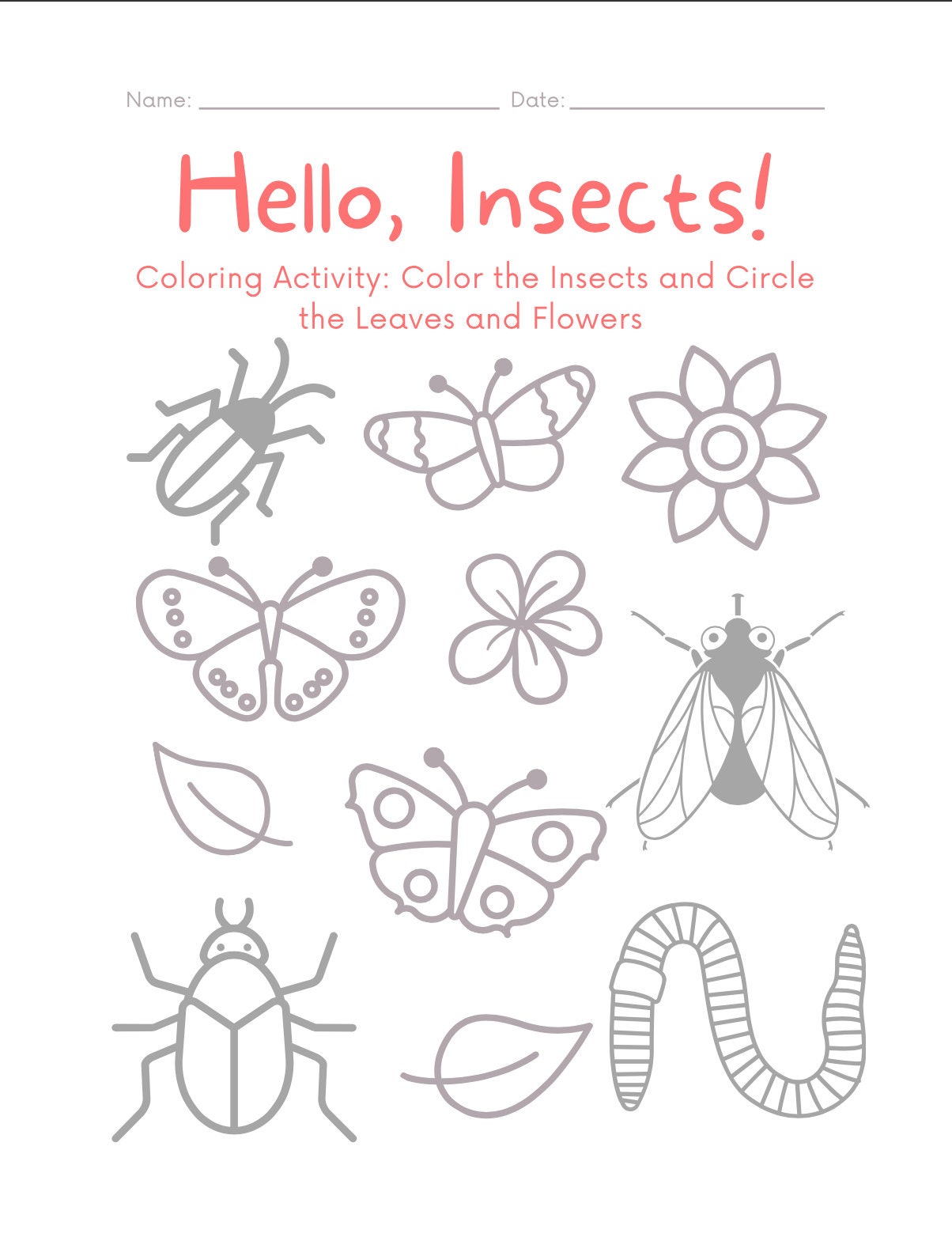 Get 85 Summer Nature Worksheet Ideas 42