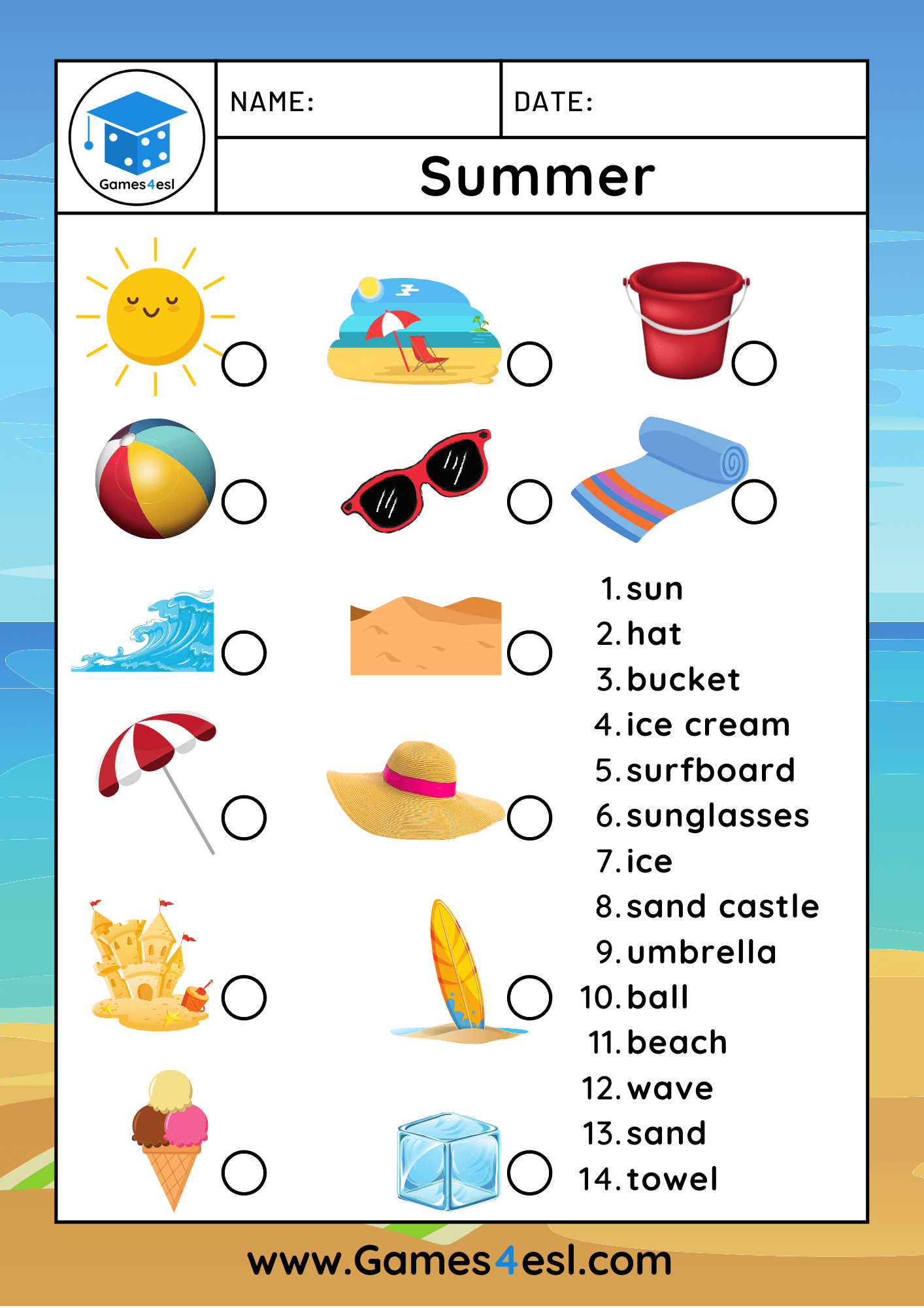 Get 85 Summer Nature Worksheet Ideas 79