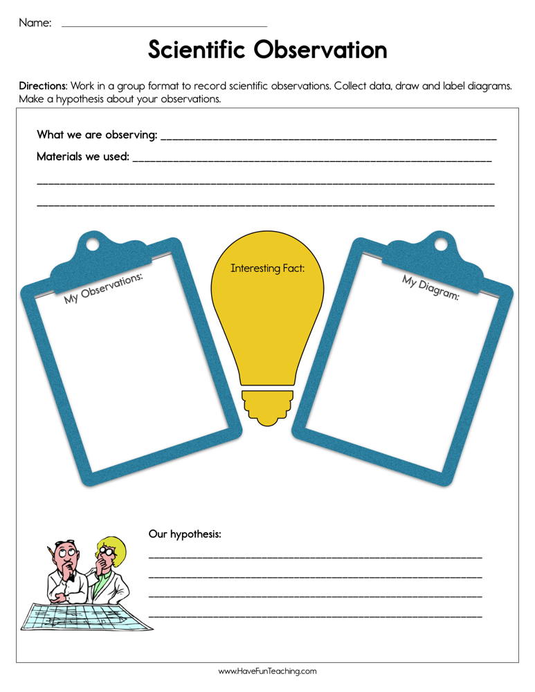 Get 85 Summer Observation Worksheet Ideas 2