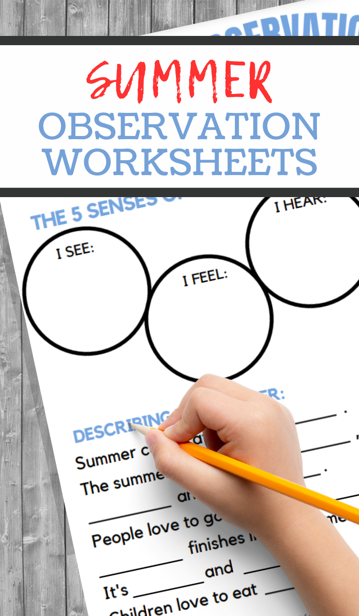 Get 85 Summer Observation Worksheet Ideas 25