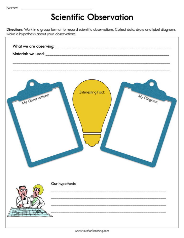 Get 85 Summer Observation Worksheet Ideas 84