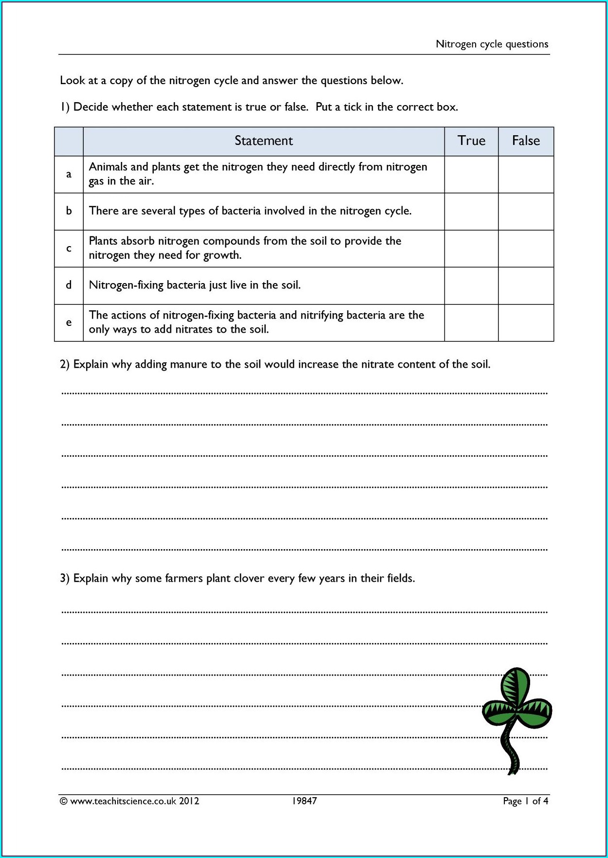 Get 85 Worksheet On Nitrogen Cycle Ideas 6