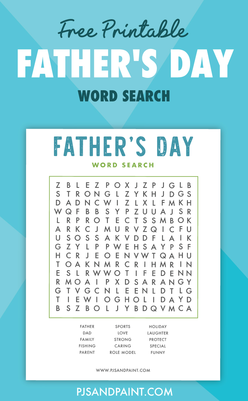 Printable 70 Fathers Day Word Search 40