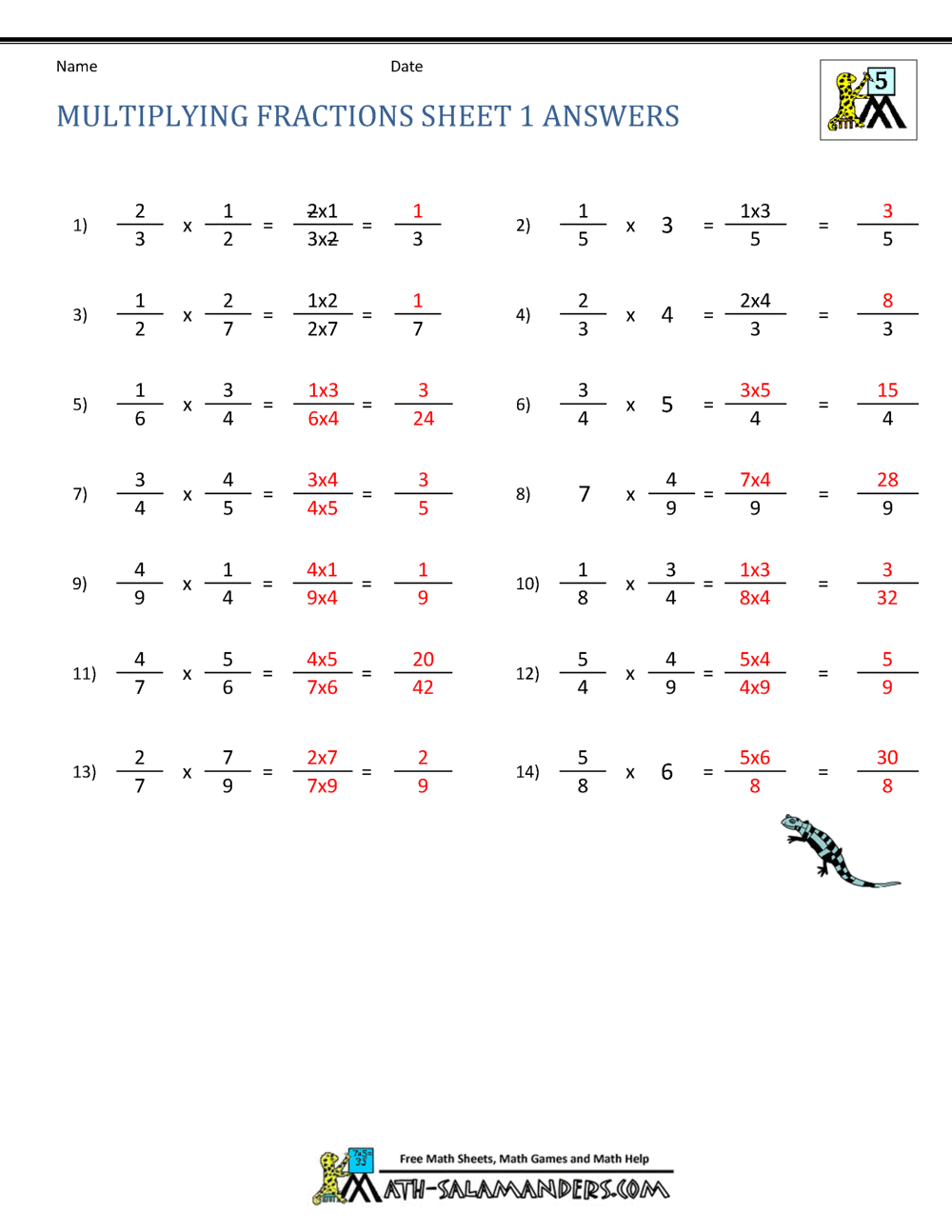 Save 85 Fractions Word Problems Worksheets 80