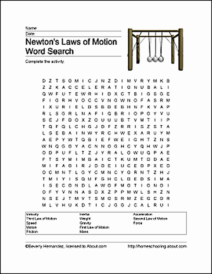 Save 85 Newton First Law Worksheets 39