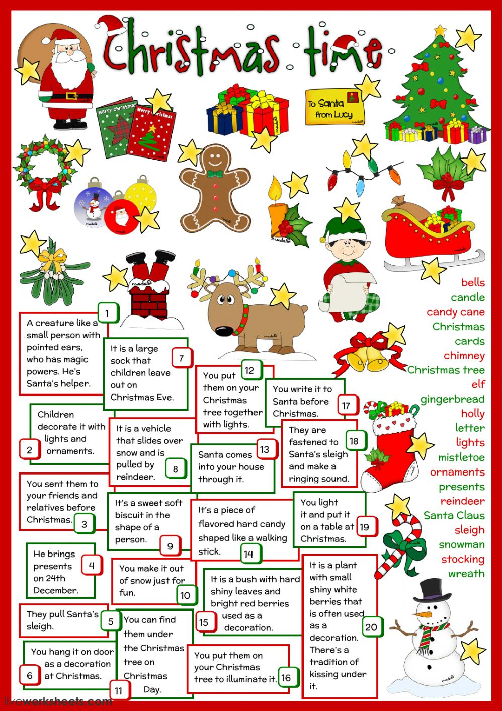 Best 45 Christmas Activities Worksheets Ideas 21