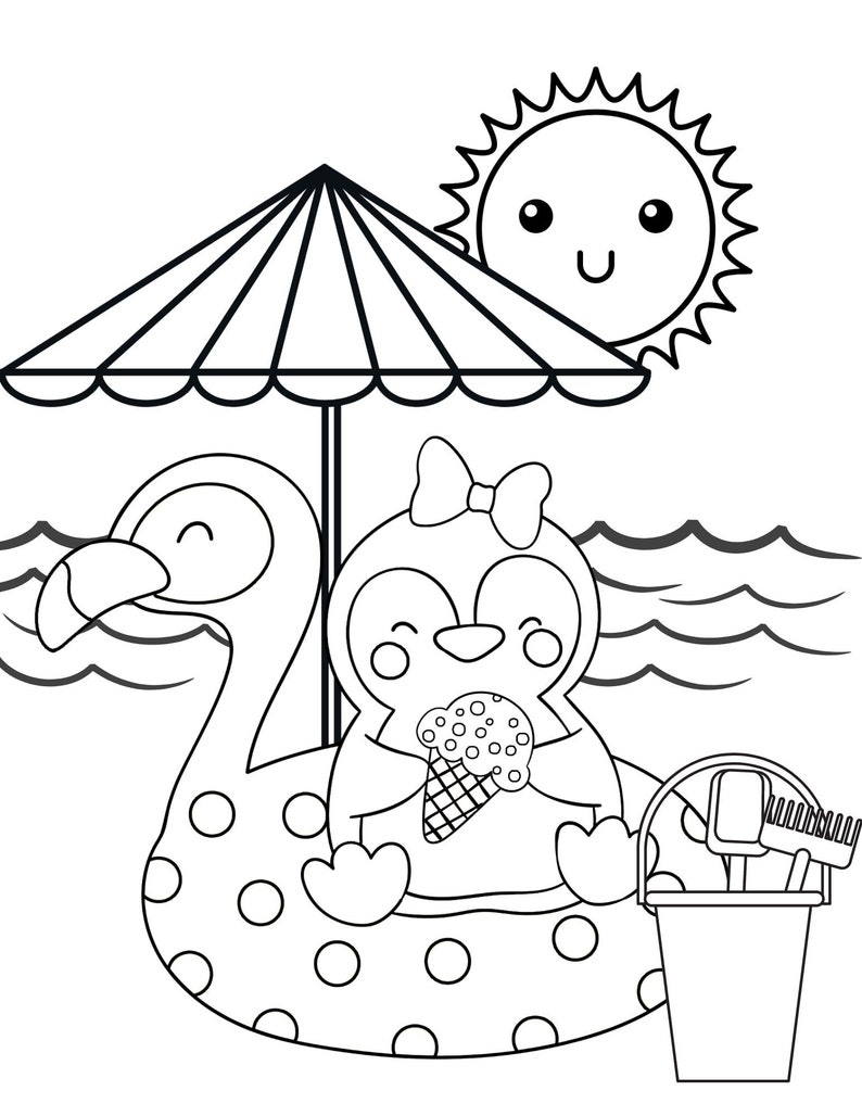 Best 45 I Love Summer Coloring Pages Ideas 45