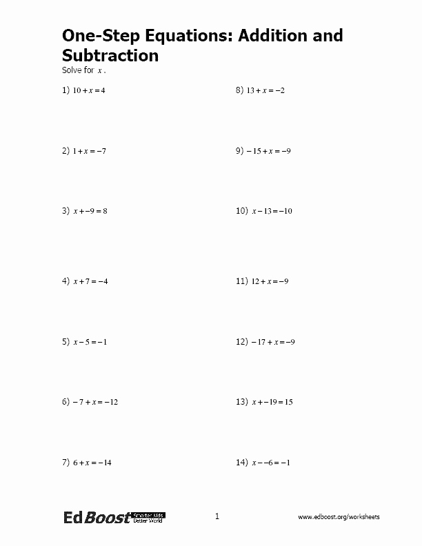 Best 45 Solving Two Step Equations Worksheets Ideas 26