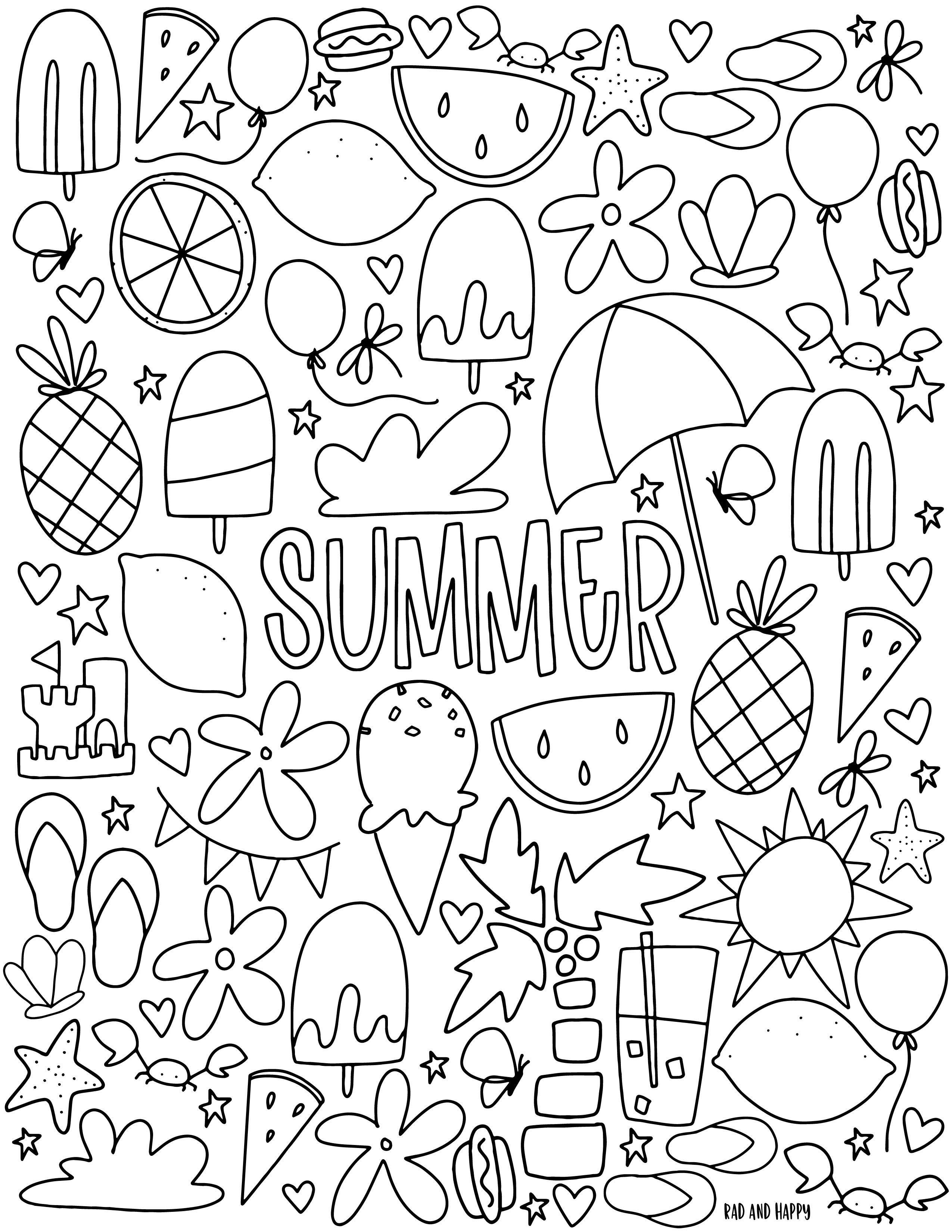 Best 45 Summer I Turned Pretty Coloring Pages Ideas 23