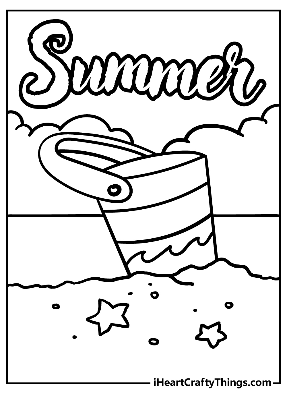 Best 45 Summer Items Coloring Pages Ideas 7