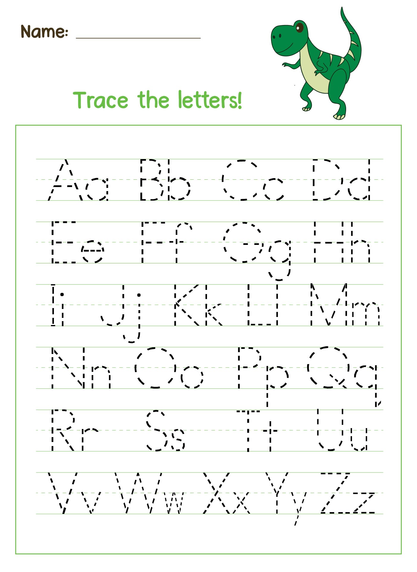 Best 50 Alphabet Worksheets For Preschool Ideas 2