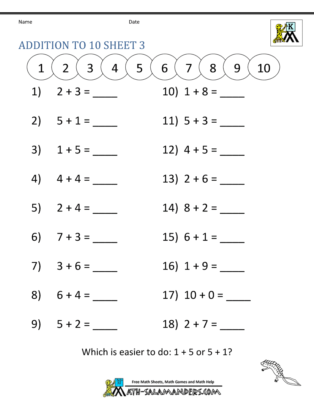 Best 50 Math Worksheets Free Ideas 44