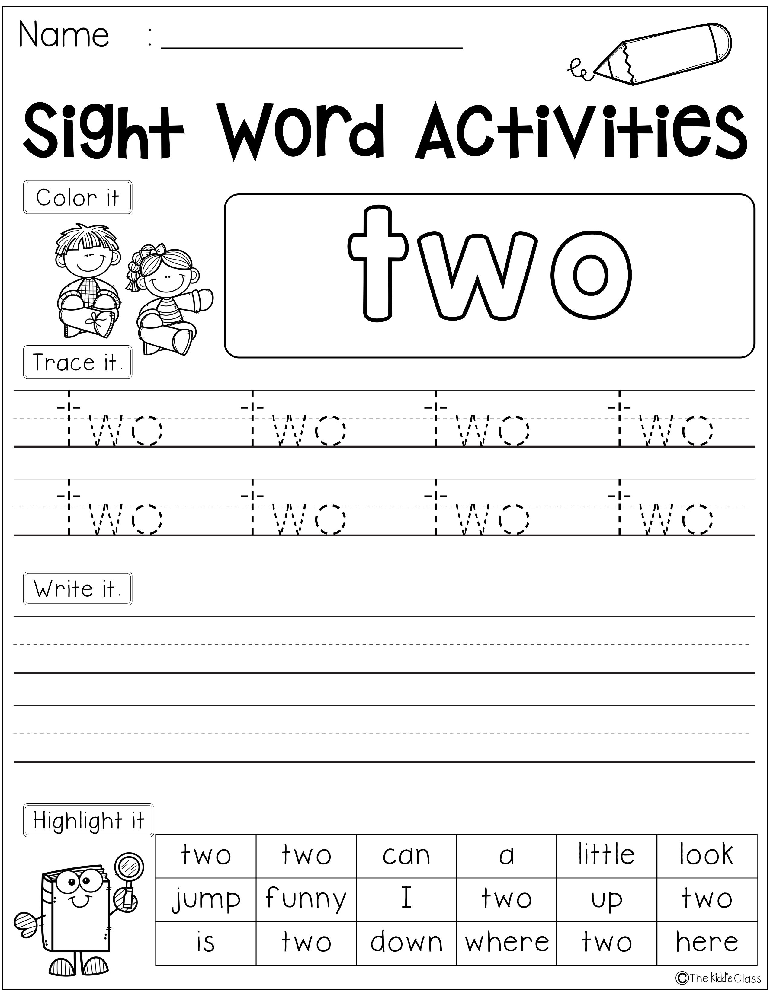 Best 50 Sight Word As Worksheets Ideas 6