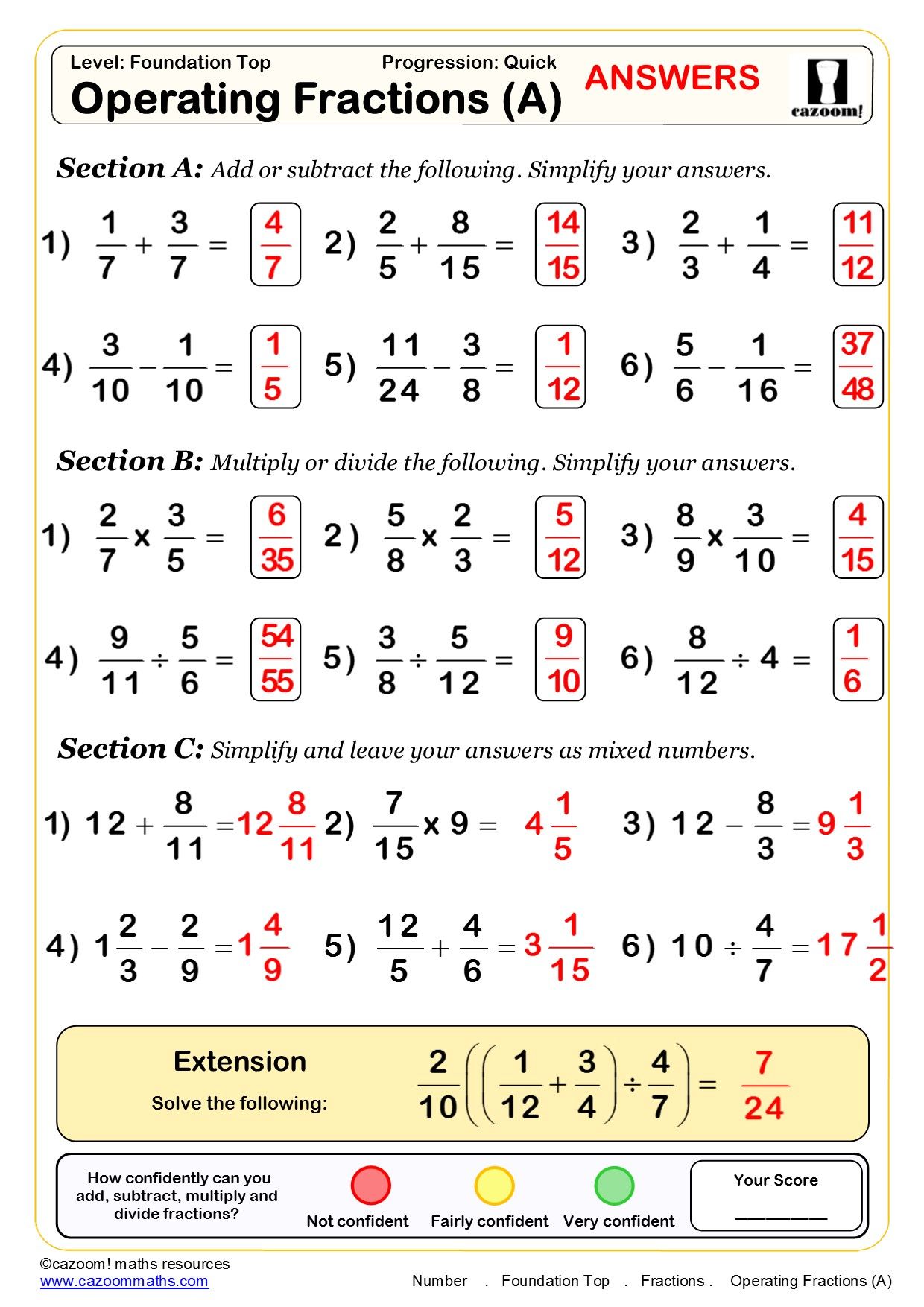 Best 50 Simplify Fractions Worksheets Ideas 15