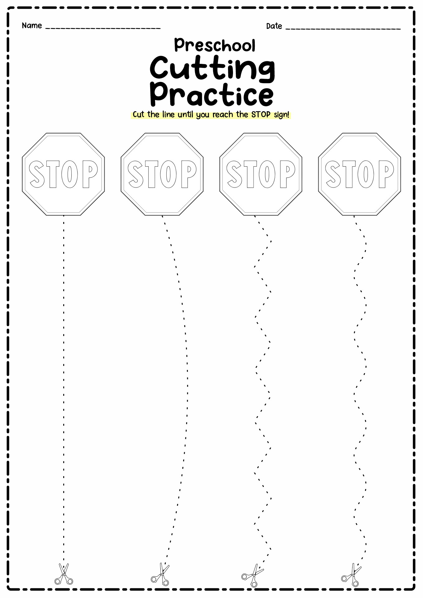 Get 85 Cutting Practice Worksheets Ideas 23