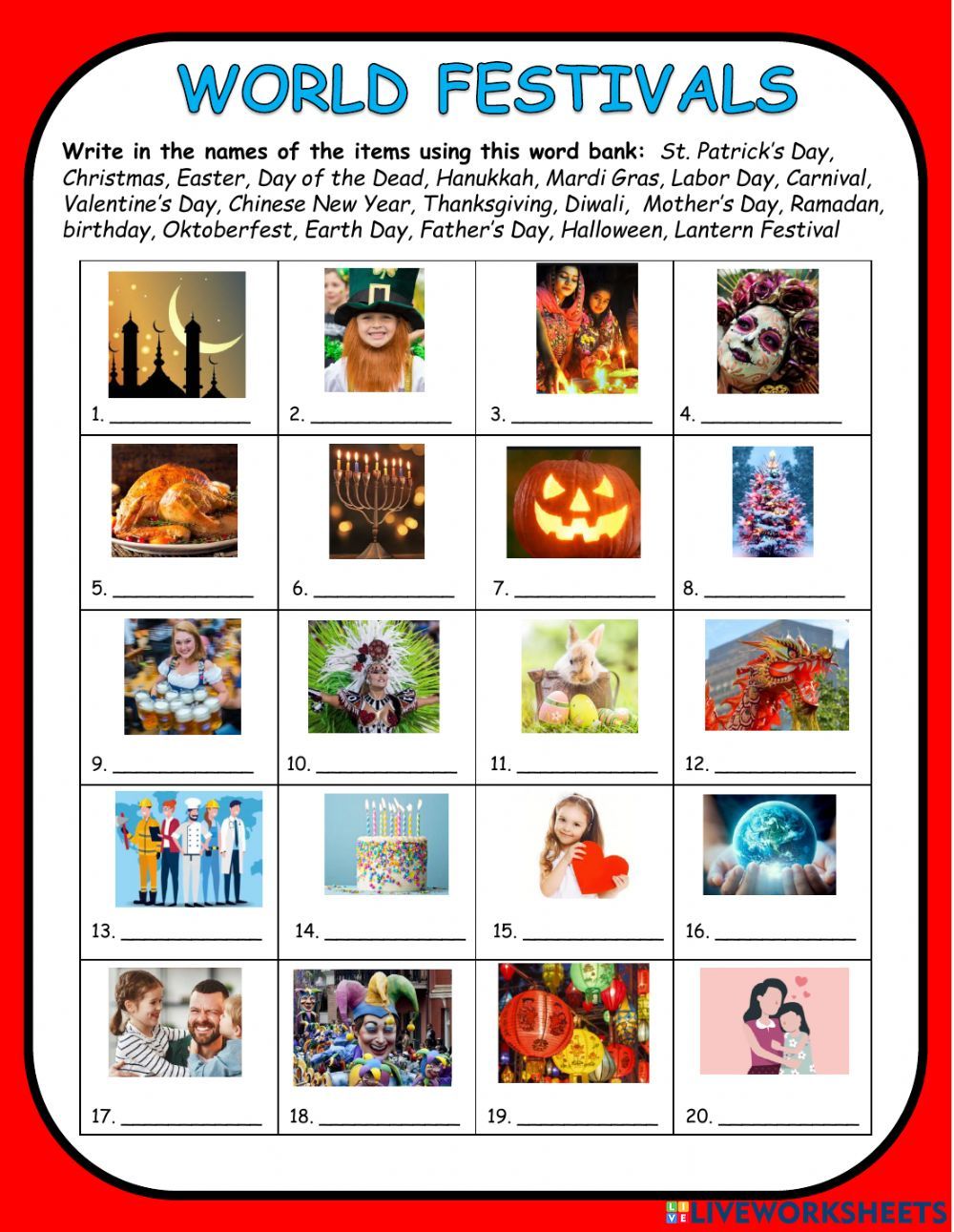 Get 85 Folk Festival Worksheets Ideas 44