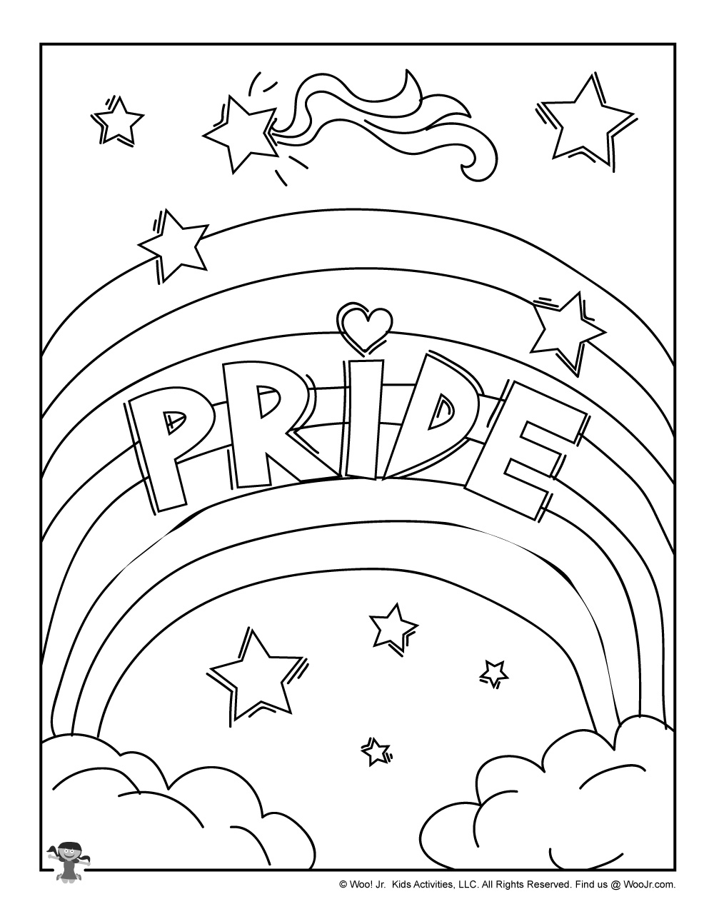 Get 85 Pride Coloring Pages Ideas 1