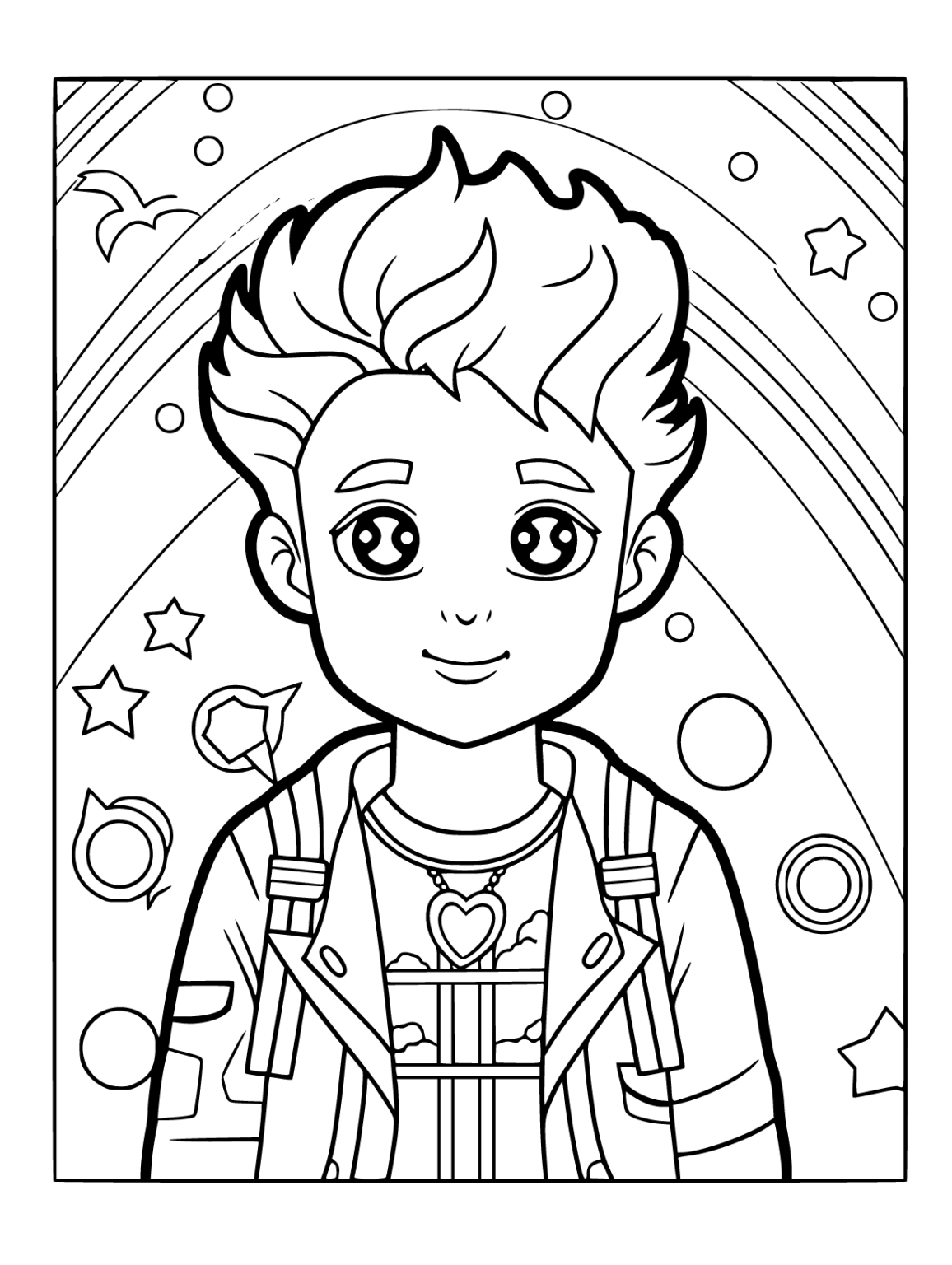 Get 85 Pride Coloring Pages Ideas 13