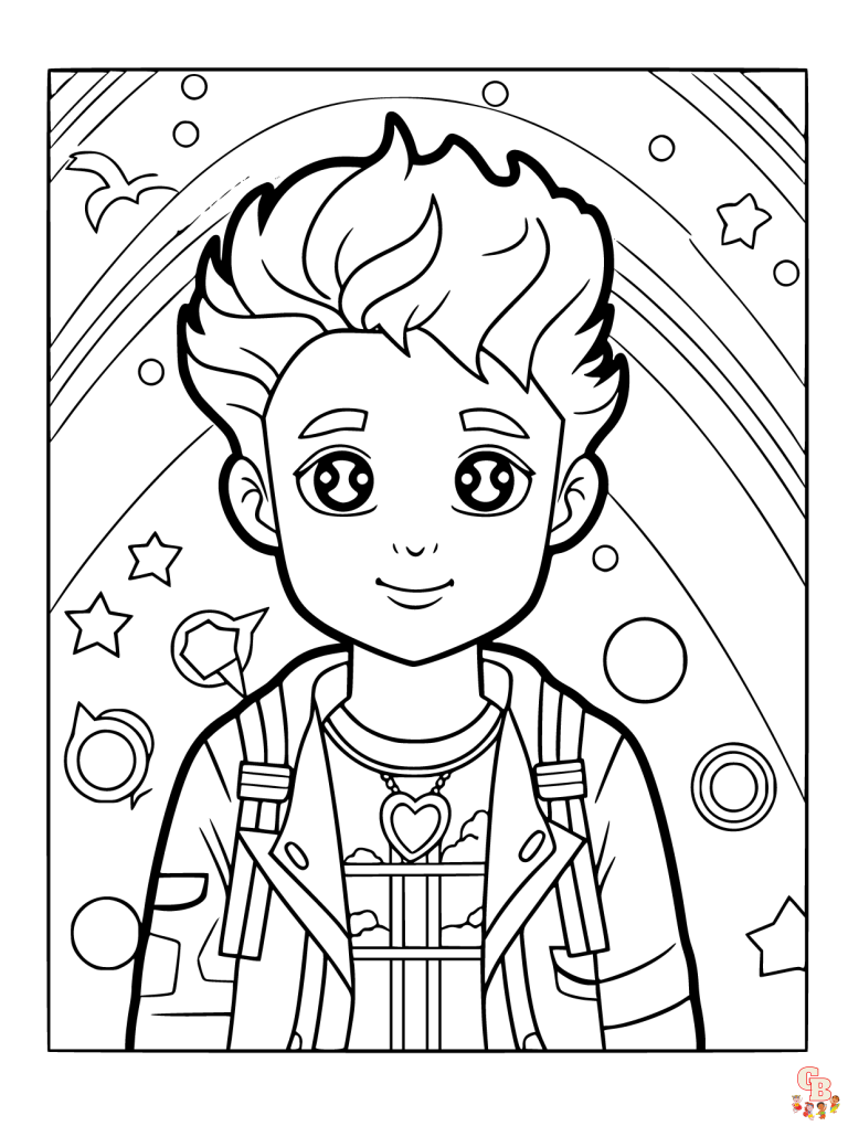 Get 85 Pride Coloring Pages Ideas 44