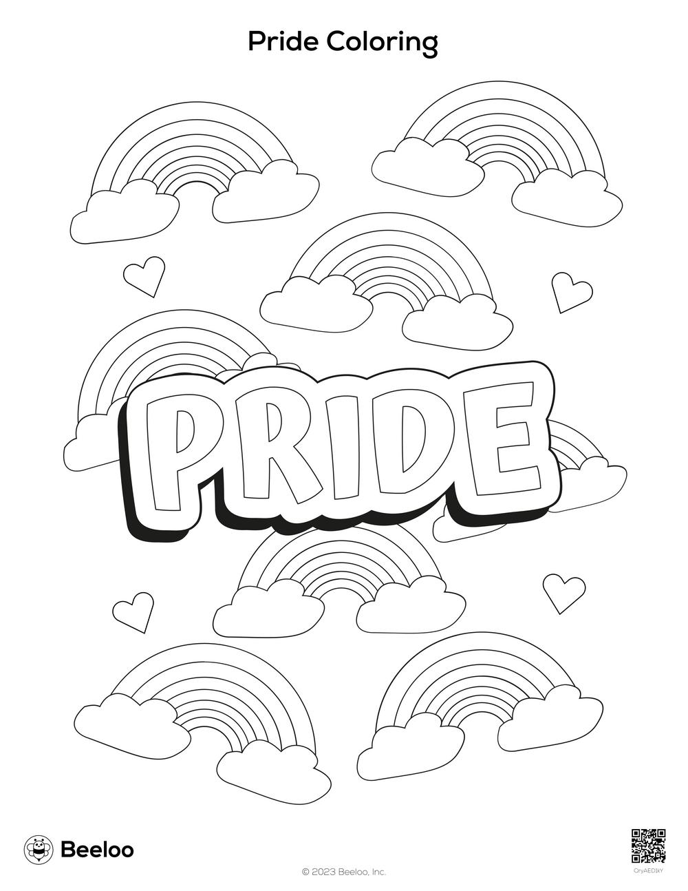 Get 85 Pride Coloring Pages Ideas 54