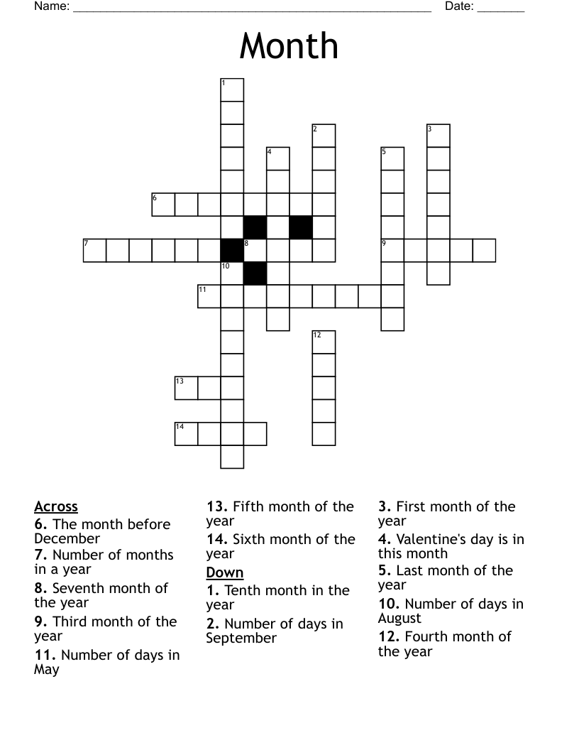 Get 85 Pride Month Crossword Puzzles Ideas 16