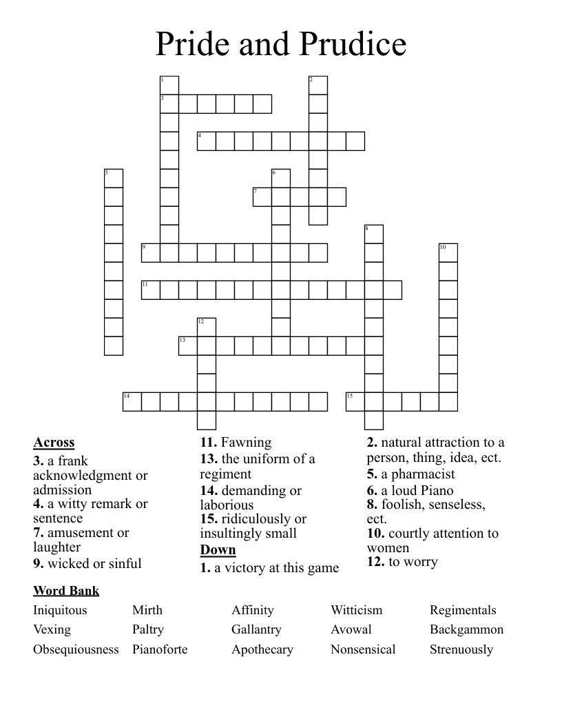 Get 85 Pride Month Crossword Puzzles Ideas 20