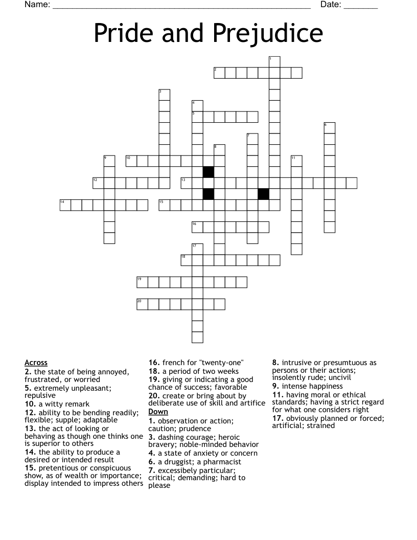 Get 85 Pride Month Crossword Puzzles Ideas 22